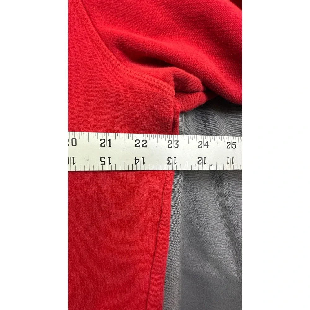 Adidas Ajax‎ Amsterdam Hoodie Men's Large Red Pullover Soccer Football S97365